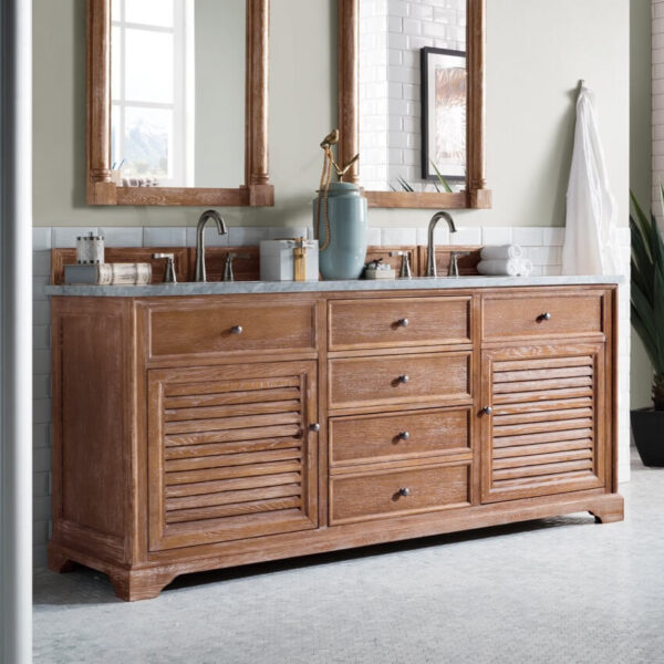 Savannah 72" Double Bathroom Vanity Bundle